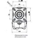 OMFB DUGATTYÚS HIDRAULIKA SZIVATTYÚ HDS 84 R