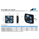 ASA 0115 VENTILLÁTOR KIT 24V DC