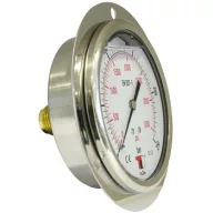 HIDRAVLIČNI MANOMETER DN100 0-250 BAR ZADNJI PRIKLJUČEK